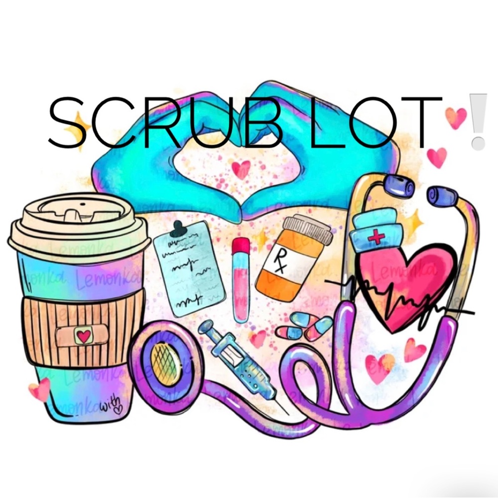 Scrub lot-Mystery 📦 Box‼️ 5 scrub (Pants only) bottoms for $30‼️
